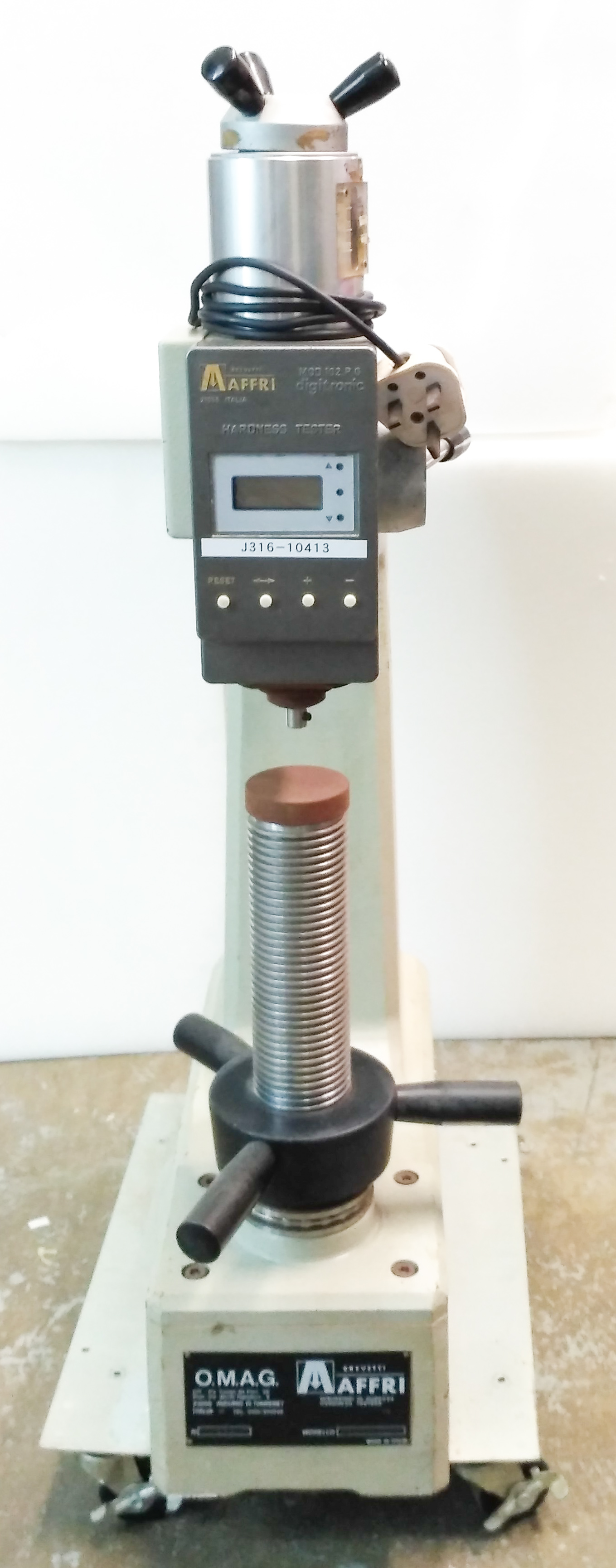 10413 AFFRI BREVETTI HARDNESS TESTER 206 RTD J316Gallery